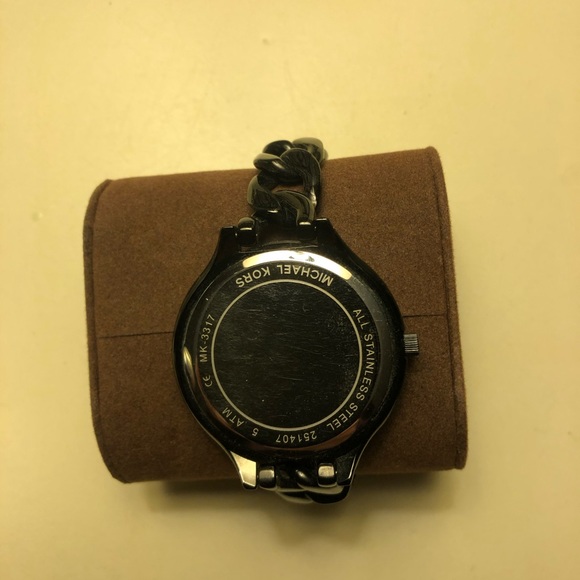 Michael Kors Black Runway Watch - Picture 3 of 4